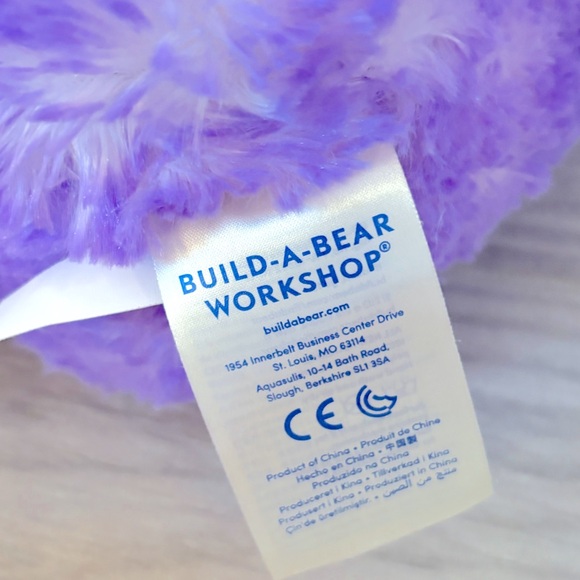 Build a Bear Candy Pop Purple Bear - Picture 3 of 5